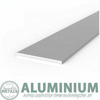 Low-price Aluminium Metric Flat Bar Strip Solid Metal Plate Best Price UK • 18.60£