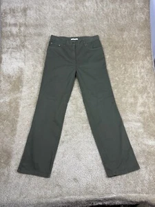 Jones Sport Jeans Women’s Size 8 Green Straight Leg Stretch Denim B137 - Picture 1 of 16