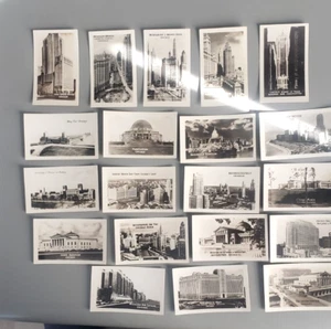 Vintage Chicago B&W Mini Photo Souvenir Cards, Lot of 20, all diff c/a 1930's - Picture 1 of 5