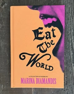Marina Diamandis SIGNED BOOK Eat the World UK FIRST EDITION Hardcover - Imagen 1 de 2