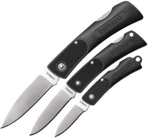 Imperial Schrade - Three Piece Lockback Combo- 3 sizes for all jobs - Picture 1 of 3