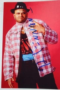 Konnan WCW WWE New World Order handsigniertes signed Color Snap Shot Foto 4x6 - - Bild 1 von 1