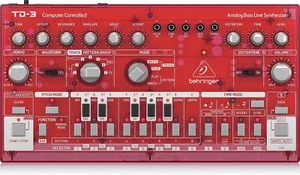 TD-3-SB Analog Bass Line Synthesizer with VCO, VCF, 16-Step Sequencer, Distortio - Picture 1 of 6