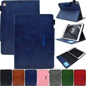 For iPad 5 6 7 8 9 10th Gen/Mini/Air/Pro Magnetic Flip Leather Case Stand Cover - Picture 1 of 41