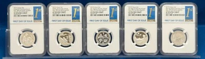 2019-S 10 Pc Silver Limited Edition Proof Set, NGC PF-70 Ultra Cameo, - Image 1 of 4