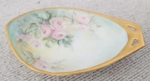 Vintage RS Germany Süßigkeiten, Schmuckschale - Made in Germany 5 3/4" x3 5/8" ungewöhnlich - Bild 1 von 11