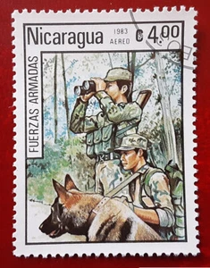 NICARAGUA 1983 4c CTO Armed Forces Mi 2432 Scott C1042 Superb 6534 - Picture 1 of 2