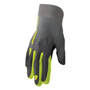 Thor Agile Tech Gray and Acid Green MX Off Road Gloves Men's Sizes XS - XL - Picture 1 of 1
