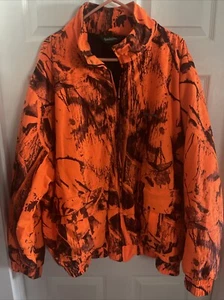 Remington Orange Camo Hunting Jacket Size XXXL. Excellent Condition! - Picture 1 of 11