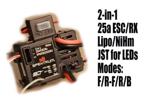 RC Spektrum SLT2 Transmitter with 25a ESC/Receiver combo with 380 brushed motor - Picture 1 of 3