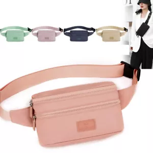 Women Ladies Bum Bag Waist Fanny Pack Travel Holiday Wallet Money Belt Bumbag UK - Picture 1 of 18