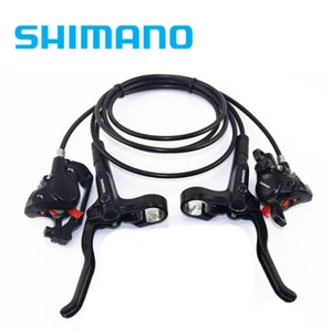 Set freni a disco Shimano BR BL MT200 / anteriore / posteriore G3 HS1 RT56 rotore nero MTB - Foto 1 di 4