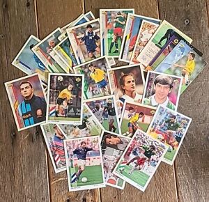 Lot of 29 Soccer Collector Cards from the 1990s