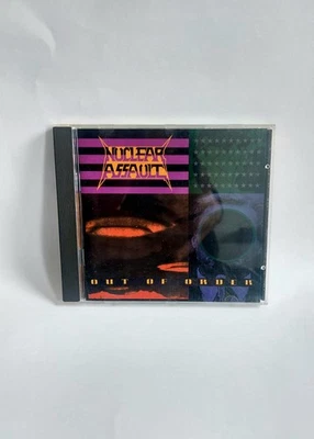 🤘 *RARE* Nuclear Assault - Out Of Order CD Album FLAG 64 French Pressing Metal - Image 1 of 4