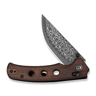 Civivi Knives Noctis C24020C-DS1 Guibourtia Wood Damascus Steel Knife - Image 1 of 4