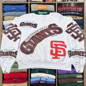 90s San Francisco Giants MLB Bbaseball Sweater  (Offering Free shipping) Medium - Picture 1 of 5