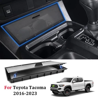 For Toyota Tacoma 2016-2023 Accessories Hidden Center Console Organizer Cover - Image 1 of 4