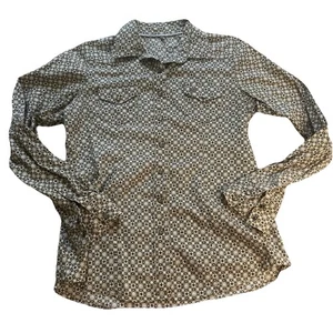 Camisa Cinch Manga Larga Juvenil M 10 Oliva Abotonada Western Show Vaquero - Imagen 1 de 5