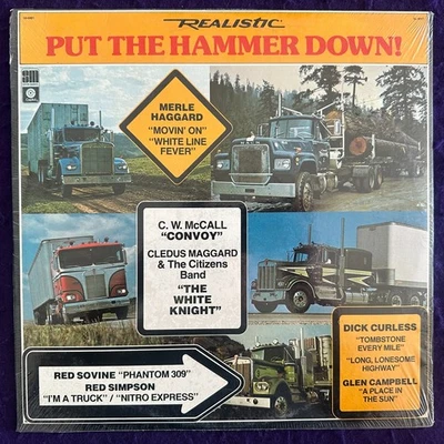 Sealed ~ V/A ~ Put the Hammer Down LP '75 REALISTIC Country NEW ss MINT - Image 1 of 4