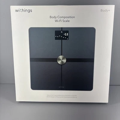 Withings Body+ Body Composition  Smart Wi-Fi Scale - Black New In Box - Image 1 of 4