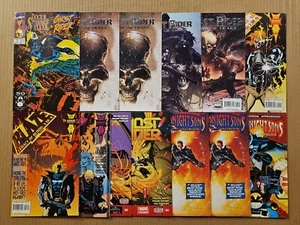 Ghost Rider Lote de 13 Trail of Tears Legacy Of Blood Midnight Sons - Imagen 1 de 6