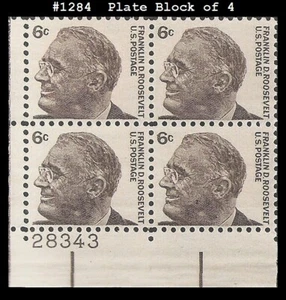 USA3 #1284 MNH PB4 Franklin D. Roosevelt - Bild 1 von 1