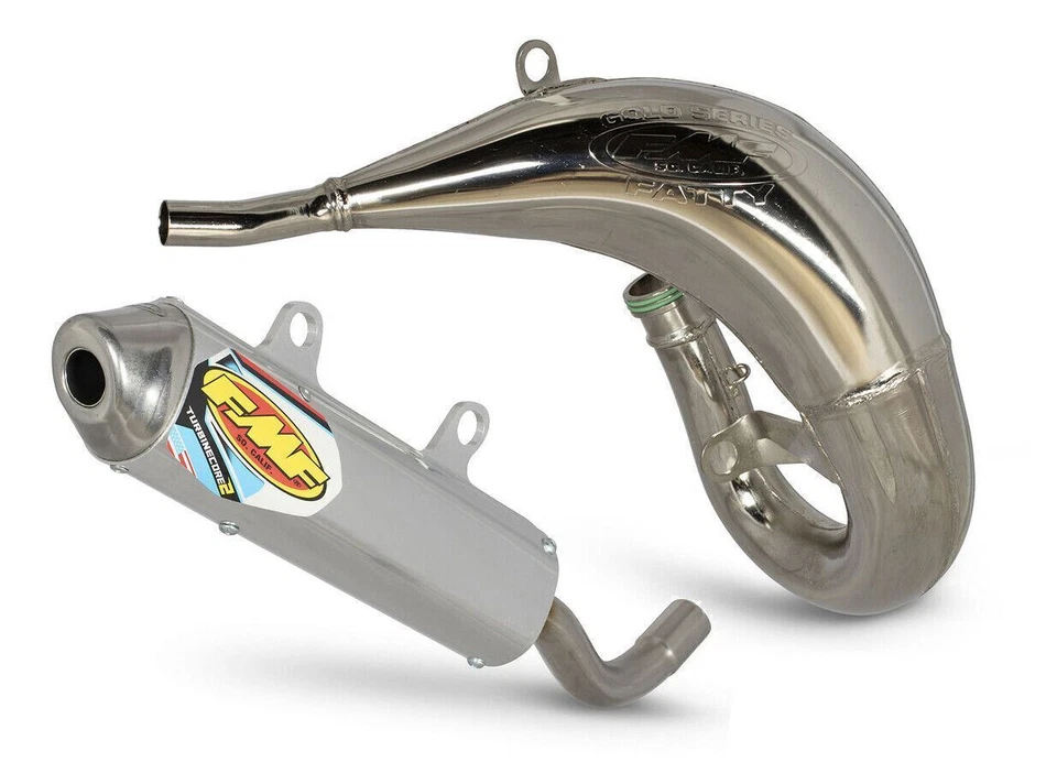 Tubo de escape graso FMF y silenciador TurbineCore 2 solo se adapta a KTM 65 SX 2009-2015 Foto 1 de 1