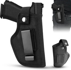Gun Holster Conceal Carry Belt Pistols Right/Left Draw IWB/OWB Fits 9Mm Glock - Picture 1 of 13