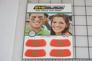 KAPPA SIGMA Eye Black Under Eye Stickers set of 2 Pair 4 Strips NEW - Picture 1 of 1