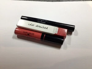 LAURA GELLER GLAM LASH Mascara + Laura Geller Quava Delight Lip gloss New - Picture 1 of 1