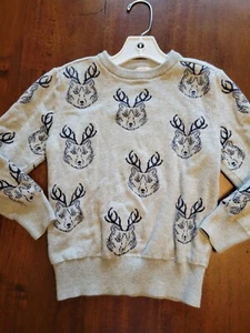 Boys Cat And Jack Animal Sweater Size 6 - Picture 1 of 2