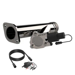 QTP válvula de escape control aleta escape para Dodge Ram 1500 5.7 a partir de 2019 - Imagen 1 de 2