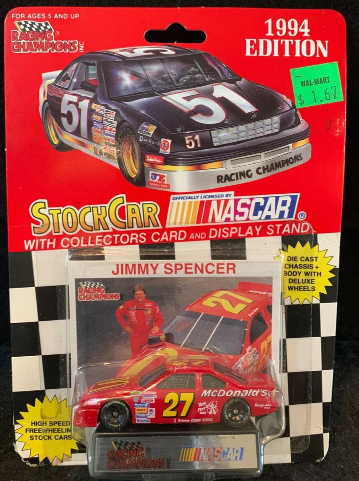 Jimmy Spencer #27 | NASCAR Racing Champions Stock Car | 1994 Edition - Image 1 of 1