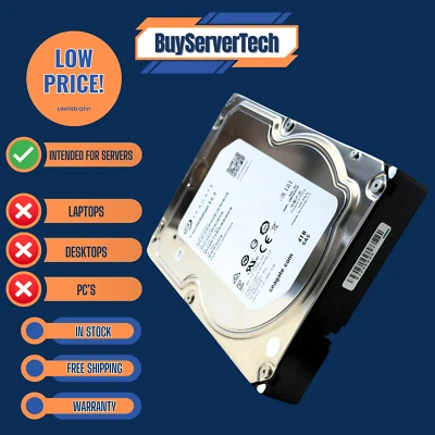 Seagate ST4000NM0023 4TB 7.2K 6Gb/s SAS 3.5" HDD | Constellation ES.3 | 1Yr Warr - Image 1 of 4