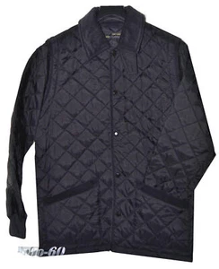 Giacca trapunta UOMO HUSKY M L XL XXL 3XL maniche smontabili per uso gilet Nero - Picture 1 of 3