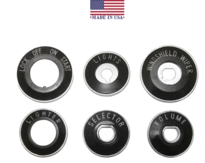 Комплект деталей отделки ободка приборной панели модели Chevy Bel Air 1955-1956 годов выпуска сделано в США - Изображение 1 из 4