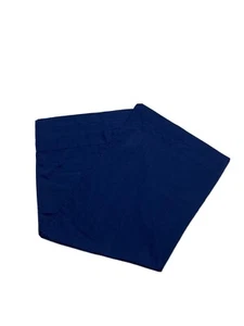 Saturday Knight Pair Curtains Valances Cafe Panels Short Navy Blue Solid 2 Home - Picture 1 of 6