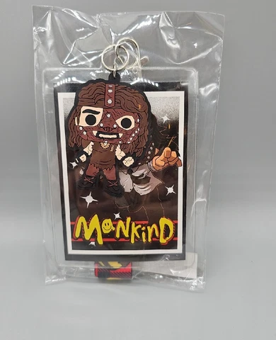 Mick Foley Mankind Funko WWE GameStop Exclusive Keychain Lanyard New Cover
