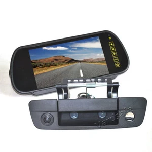 Tailgate Rear View Reverse Camera+7' Mirror Monitor for Dodge Ram 1500 2500 3500 - Picture 1 of 7