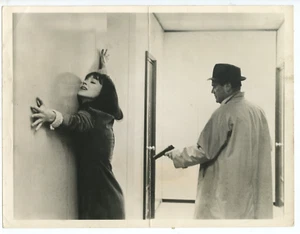Eddie Constantine and Anna Karina in "Alphaville" (1965), Jean-Luc Godard, 20192 - Picture 1 of 2