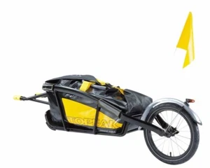 Remolque de viaje Topeak, negro, con bolsa seca - Imagen 1 de 5