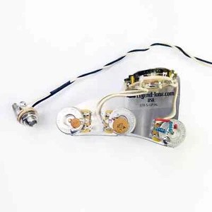 Custom Fender Stratocaster Wiring Harness - Nashville Split Tone (Ceramic Caps) - Picture 1 of 6