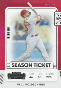 2021 Panini Contenders Season Ticket Paul Goldschmidt #54 - Picture 1 of 2