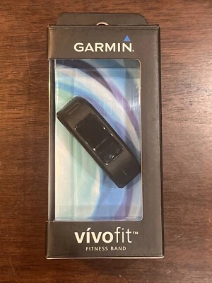 Garmin VivoFit  Heart Rate Monitor Fitness Band Black need new batt. - Image 1 of 4