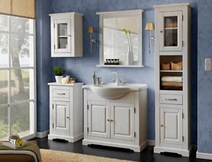 Badezimmer Badmöbel Set Badmöbelset Waschbecken 5tlg. Zimmer Design Badmöbelsets - Bild 1 von 10