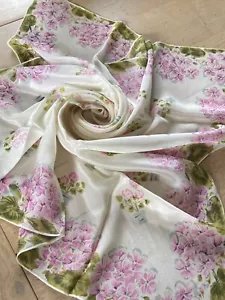 Foulard/Carré/Chale★Foulard en soie 100%★roulotté main-27gr ★Silk SCARF schal - Imagen 1 de 8
