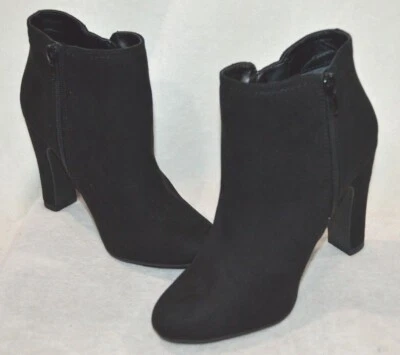 Fergalicious Women's Purge Black Ankle Booties - Size 8.5 NWB - Image 1 of 4