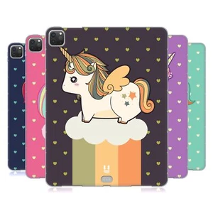 HEAD CASE DESIGNS UNICORN CHUBBY SOFT GEL CASE FOR APPLE SAMSUNG KINDLE - Picture 1 of 8