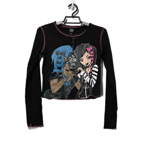 Camiseta The Grave Girls Gráfica Tiro Aéreo Talla S Negra Best Friends Gótico Punk Nueva con Etiquetas - Imagen 1 de 3