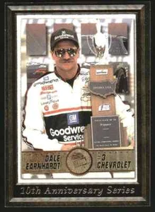 "Rare" Dale Earnhardt 2003-04 Press Pass 10th Anniversary Gold SN 123/250 #TA7 ! - Picture 1 of 2